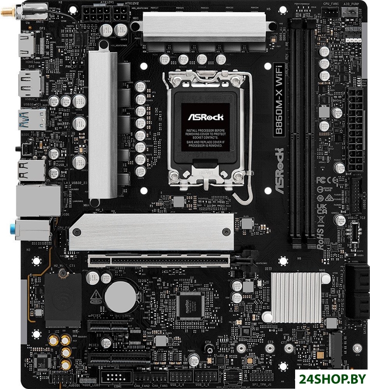 Материнская плата ASRock B860M-X WiFi Материнская плата ASRock B860M-X WiFi