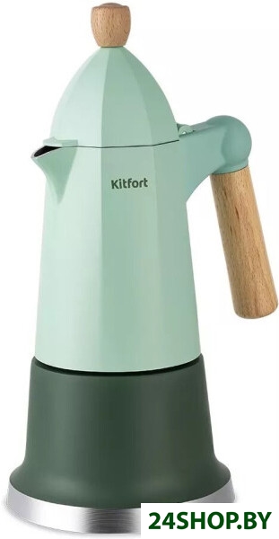 Гейзерная кофеварка Kitfort KT-7154 Гейзерная кофеварка Kitfort KT-7154