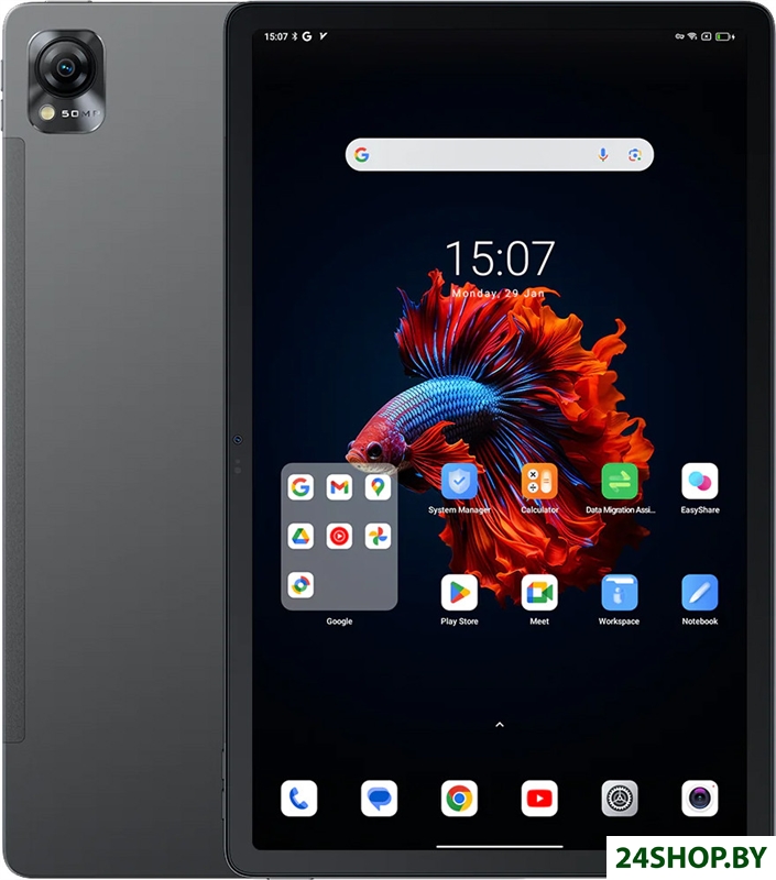 Планшет Blackview Mega 1 8GB/256GB (серый) Планшет Blackview Mega 1 8GB/256GB (серый)