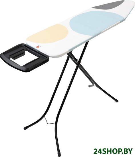Гладильная доска Brabantia B 124x38 см 134241 (весенние пузыри/каркас черный) Гладильная доска Brabantia B 124x38 см 134241 (весенние пузыри/каркас черный)