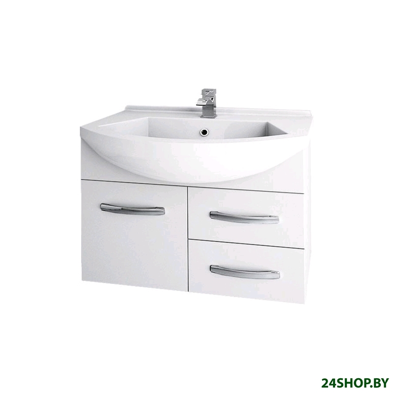 Тумба Dreja Alfa New 75 99.0307 с умывальником Alfa 75 192536 (белый) Тумба Dreja Alfa New 75 99.0307 с умывальником Alfa 75 192536 (белый)