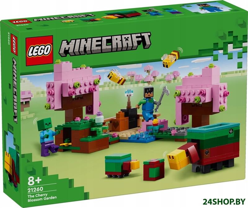 Конструктор LEGO Minecraft 21260 Сад цветущей сакуры Конструктор LEGO Minecraft 21260 Сад цветущей сакуры