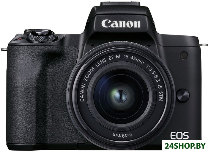 Беззеркальный фотоаппарат Canon EOS M50 Mark II EF-M 15-45mm IS STM kit 4728C007 (черный) Беззеркальный фотоаппарат Canon EOS M50 Mark II EF-M 15-45mm IS STM kit 4728C007 (черный)