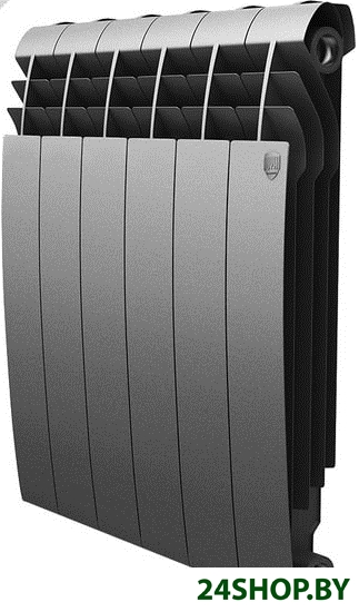 Радиатор Royal Thermo BiLiner 500 Silver Satin (4 секции) Радиатор Royal Thermo BiLiner 500 Silver Satin (4 секции)