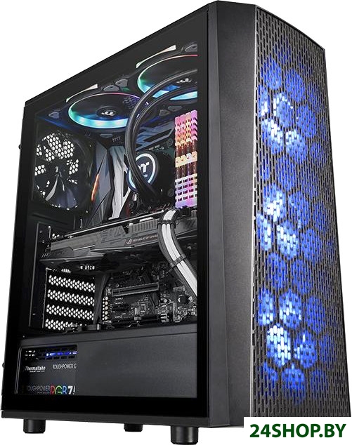 Корпус Thermaltake Versa J24 Tempered Glass RGB Edition CA-1L7-00M1WN-01 Корпус Thermaltake Versa J24 Tempered Glass RGB Edition CA-1L7-00M1WN-01