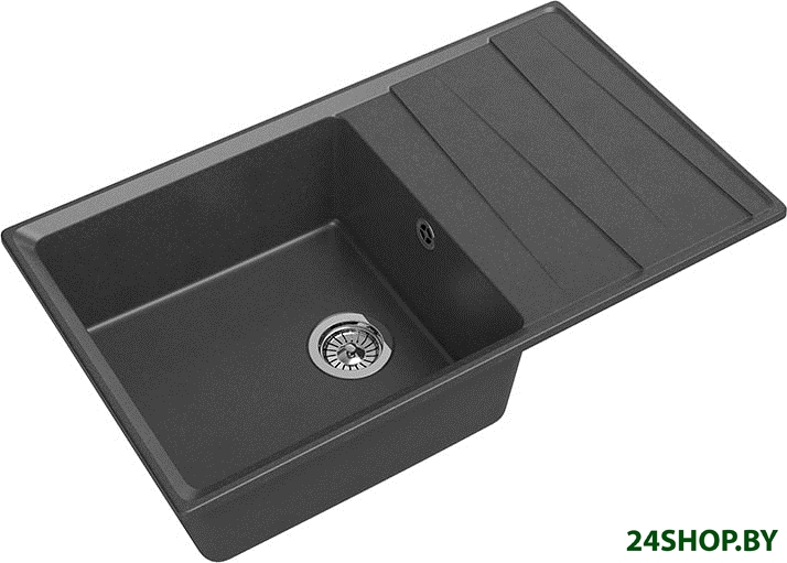 Кухонная мойка GranFest GF-LV-860L (графит) Кухонная мойка GranFest GF-LV-860L (графит)