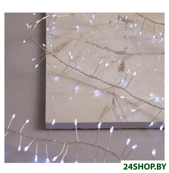 Мишура Luazon Мишура 400 LED 2х1.5м (белый) 3652332 Мишура Luazon Мишура 400 LED 2х1.5м (белый) 3652332