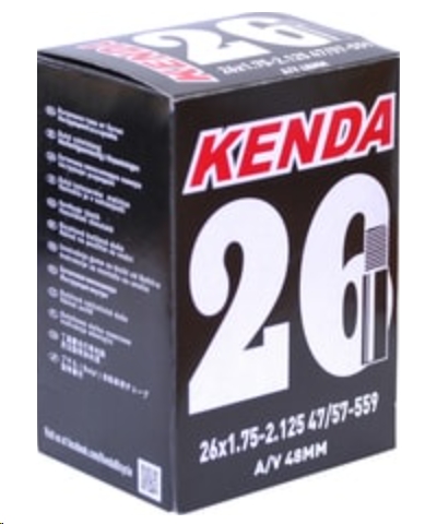 Велокамера KENDA 26x1.75/2.125 F/V 48mm Велокамера KENDA 26x1.75/2.125 F/V 48mm