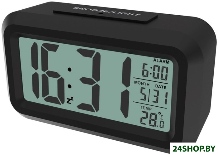Радиочасы Ritmix CAT-100 (черный) Радиочасы Ritmix CAT-100 (черный)