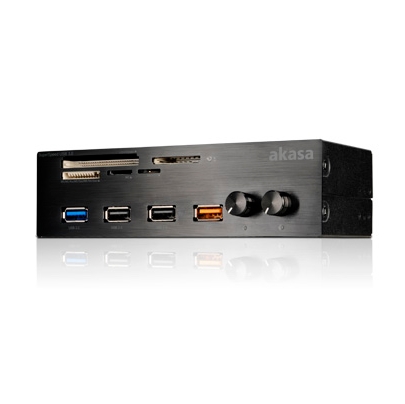 Карт-ридер Akasa AK-HC-08BK InterConnect EX Карт-ридер Akasa AK-HC-08BK InterConnect EX