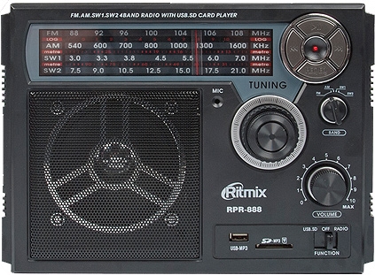 Радиоприёмник RITMIX RPR-888 Радиоприёмник RITMIX RPR-888