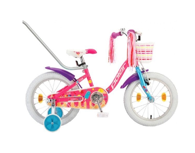 Детский велосипед с ручкой Polar Bike Junior 14 B142S00205 (Мороженое) Детский велосипед с ручкой Polar Bike Junior 14 B142S00205 (Мороженое)