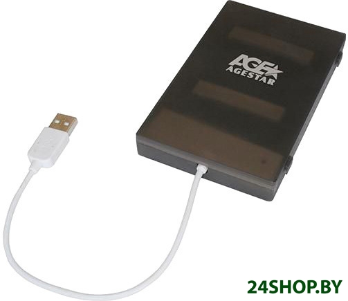 Бокс для жесткого диска AgeStar SUBCP1 Black Бокс для жесткого диска AgeStar SUBCP1 Black