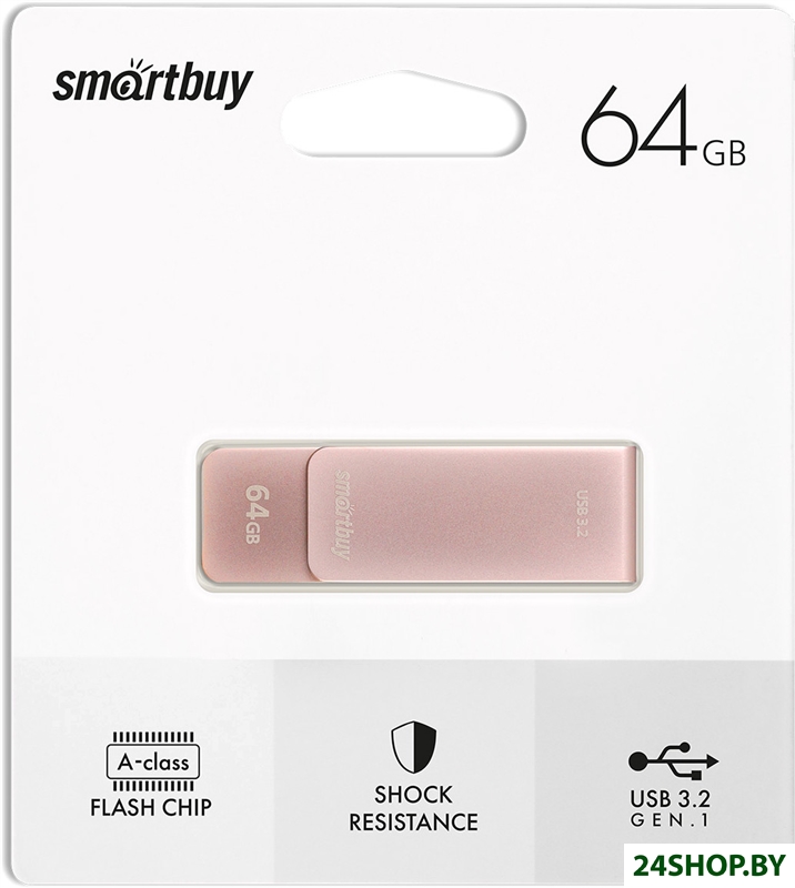 USB Flash SmartBuy M1 64GB (розовый) USB Flash SmartBuy M1 64GB (розовый)
