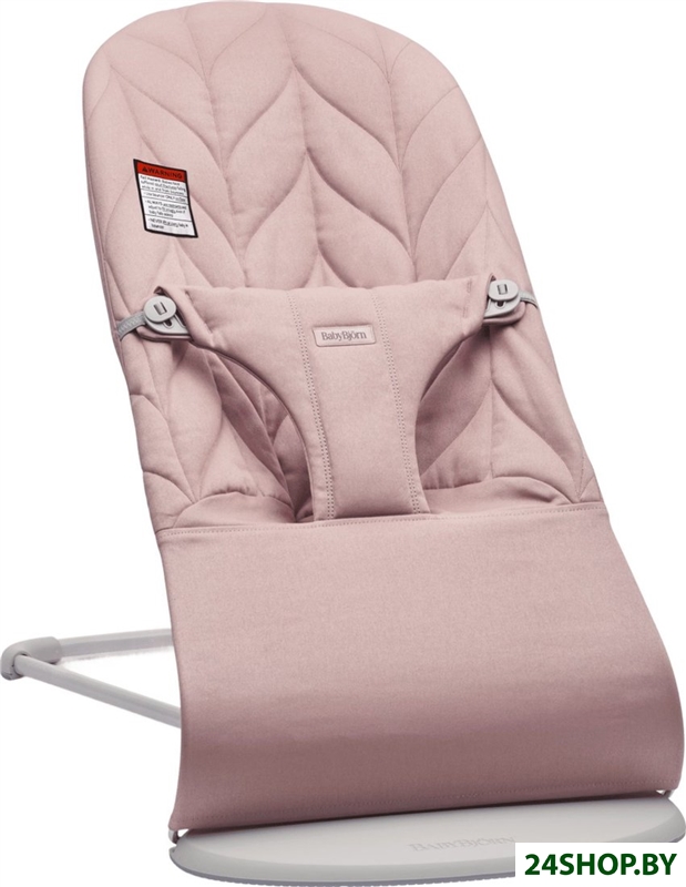 Шезлонг BabyBjorn Bliss Cotton Petal Quilt (розовый) Шезлонг BabyBjorn Bliss Cotton Petal Quilt (розовый)