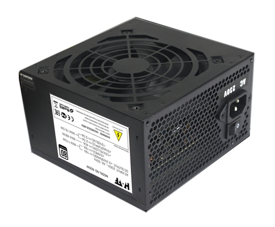 Блок питания HAFF 550W 120mm APFC 80+ Bronze Без кабеля Блок питания HAFF 550W 120mm APFC 80+ Bronze Без кабеля