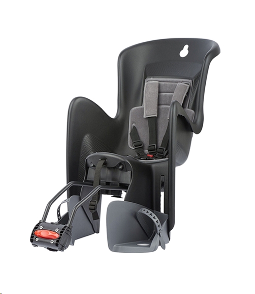 Детское велокресло Polisport Bilby Maxi RS (black/dark grey) Детское велокресло Polisport Bilby Maxi RS (black/dark grey)