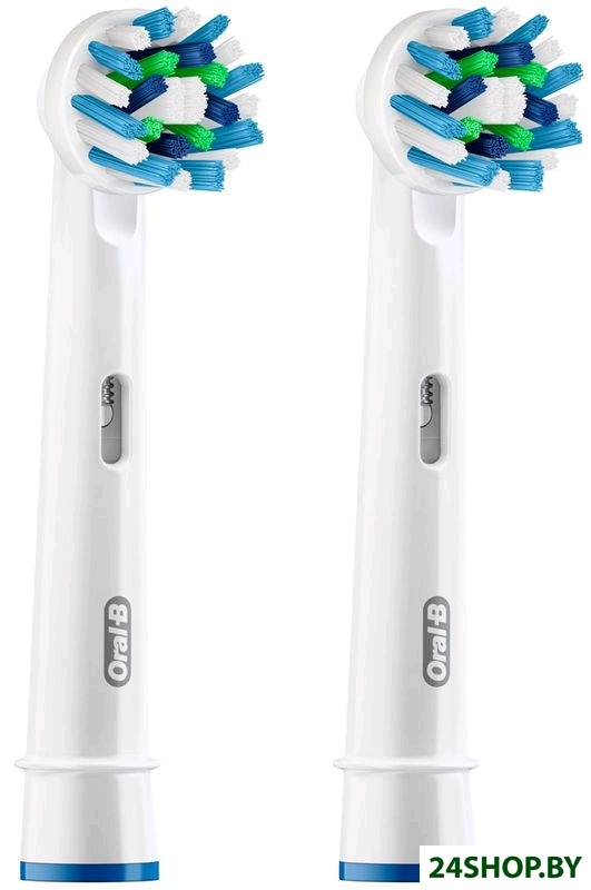 Насадка для зубных щеток Oral-B Cross Action EB 50-2 (2 шт) Насадка для зубных щеток Oral-B Cross Action EB 50-2 (2 шт)
