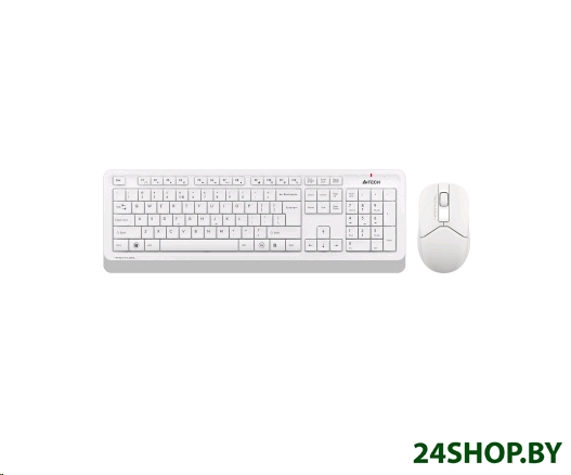 Клавиатура + мышь A4Tech Fstyler FG1012 (белый) Клавиатура + мышь A4Tech Fstyler FG1012 (белый)