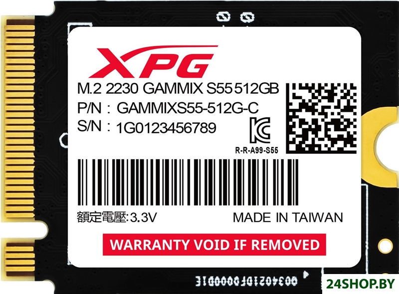 SSD ADATA XPG Gammix S55 512GB SGAMMIXS55-512G-C SSD ADATA XPG Gammix S55 512GB SGAMMIXS55-512G-C