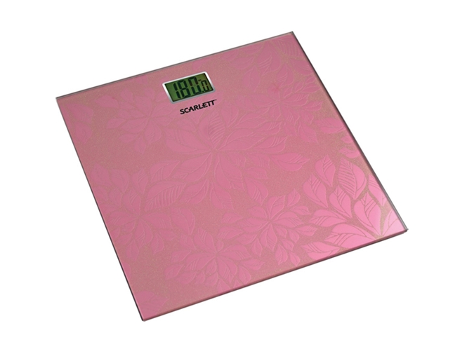 Весы напольные SCARLETT SC-217 Pink Весы напольные SCARLETT SC-217 Pink