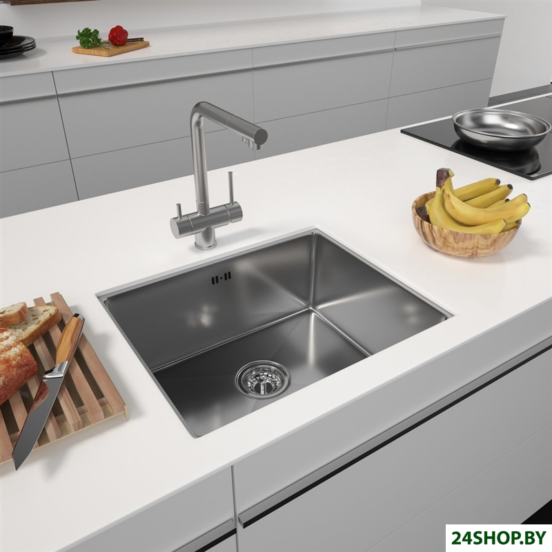 Кухонная мойка ARFEKA ECO AR 550*450 SATIN Кухонная мойка ARFEKA ECO AR 550*450 SATIN