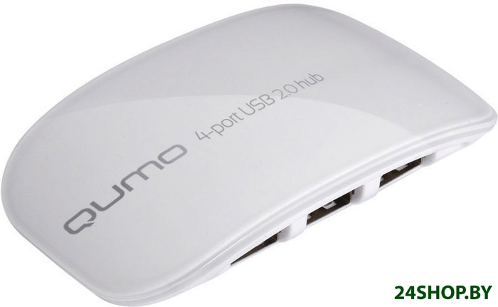 USB-хаб QUMO White Line 4-port USB2.0 Hub USB-хаб QUMO White Line 4-port USB2.0 Hub