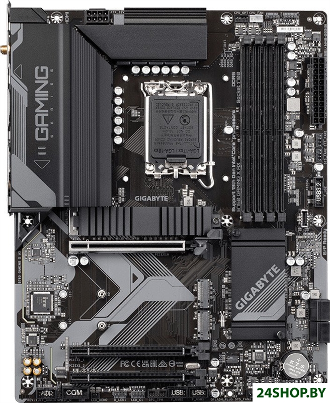 Материнская плата Gigabyte B760 Gaming X AX (rev. 1.2) Материнская плата Gigabyte B760 Gaming X AX (rev. 1.2)