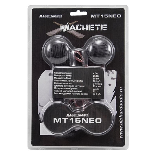 Твитер Alphard Machete MT-15NEO Твитер Alphard Machete MT-15NEO