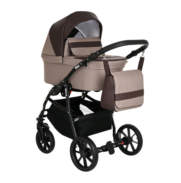 Детская универсальная коляска Pituso Nino 2 в 1 3008 Cappuccino/Mocca Детская универсальная коляска Pituso Nino 2 в 1 3008 Cappuccino/Mocca