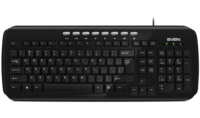 Клавиатура SVEN KB-C3050 (черный) Клавиатура SVEN KB-C3050 (черный)