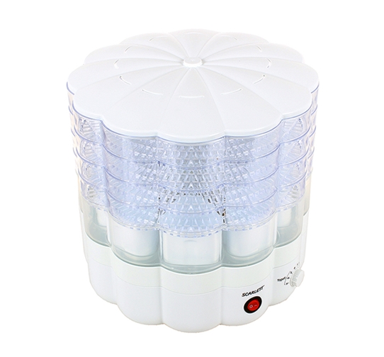 Сушилка для овощей и фруктов SCARLETT SC-FD421001 White Сушилка для овощей и фруктов SCARLETT SC-FD421001 White