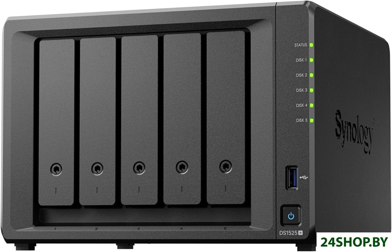 Сетевой накопитель Synology DiskStation DS1525+ Сетевой накопитель Synology DiskStation DS1525+