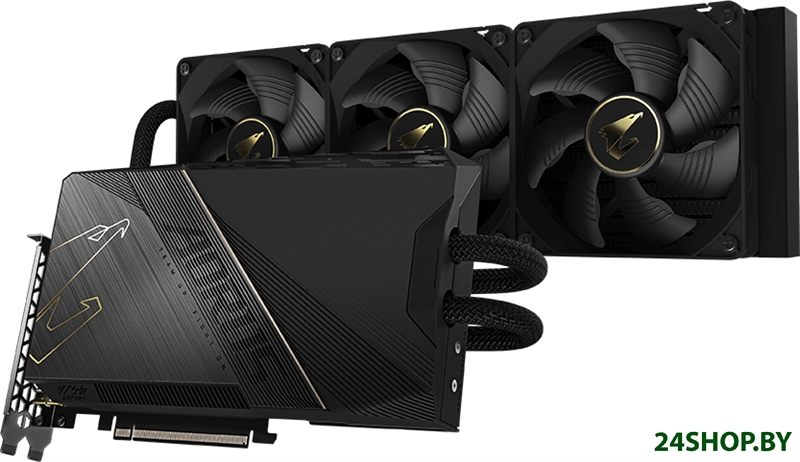 Видеокарта Gigabyte Aorus GeForce RTX 4090 Xtreme Waterforce 24G (rev. 1.1) GV-N4090AORUSX W-24GD Видеокарта Gigabyte Aorus GeForce RTX 4090 Xtreme Waterforce 24G (rev. 1.1) GV-N4090AORUSX W-24GD