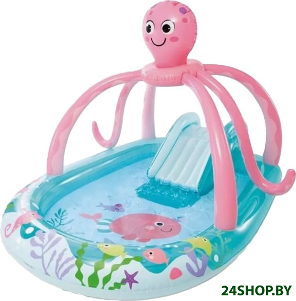 Игровой центр Intex Дружелюбный осьминог 56138 (234х183 см) Игровой центр Intex Дружелюбный осьминог 56138 (234х183 см)
