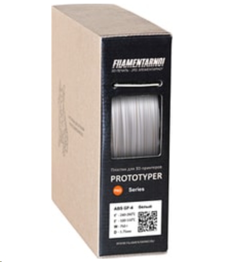 Пластик Filamentarno ABS GF-4 1.75 мм 750 г (белый) Пластик Filamentarno ABS GF-4 1.75 мм 750 г (белый)