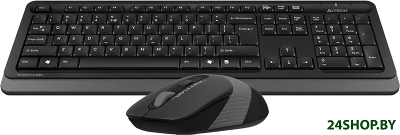 Офисный набор A4Tech Fstyler FG1010S (черный/серый) Офисный набор A4Tech Fstyler FG1010S (черный/серый)
