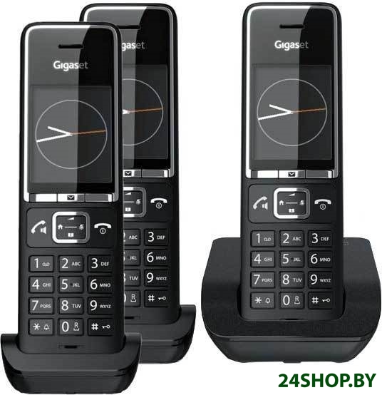 Радиотелефон Gigaset Comfort 550 Trio (черный) Радиотелефон Gigaset Comfort 550 Trio (черный)