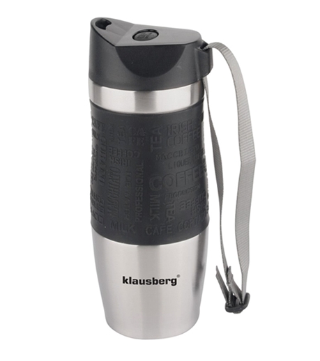 Термокружка Klausberg KB-7101 0.38л (черный) Термокружка Klausberg KB-7101 0.38л (черный)