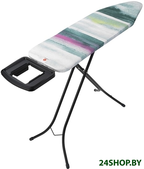 Гладильная доска Brabantia B 124x38 см 118340 (утренний бриз/каркас черный) Гладильная доска Brabantia B 124x38 см 118340 (утренний бриз/каркас черный)