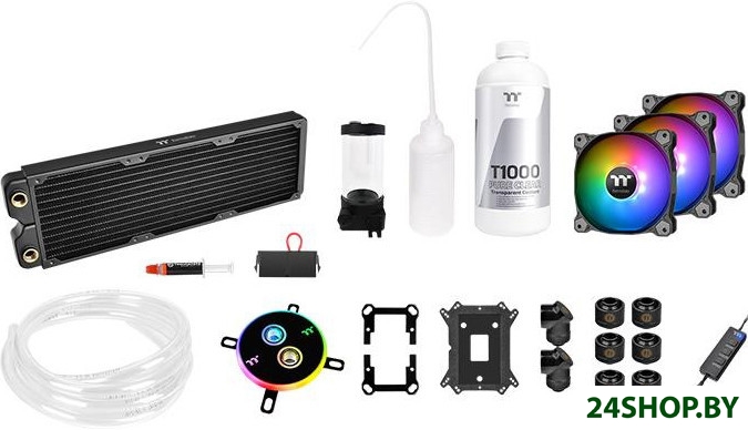 Модульная система жидкостного охлаждения Thermaltake Pacific C360 DDC Soft Tube Water Cooling Kit Модульная система жидкостного охлаждения Thermaltake Pacific C360 DDC Soft Tube Water Cooling Kit