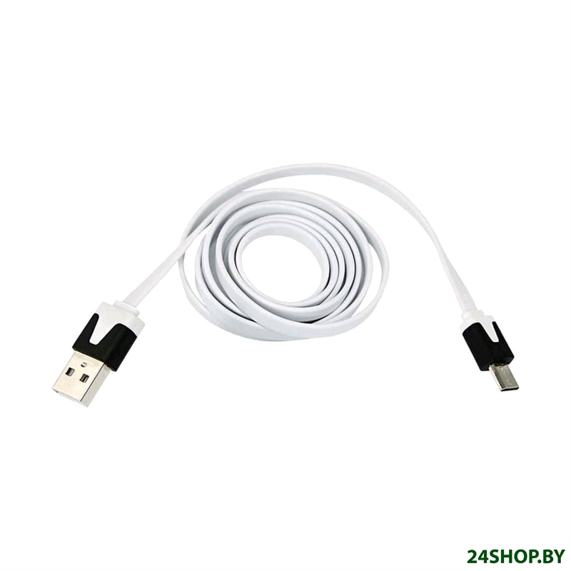 Кабель Rexant 18-4274 USB Type-A - microUSB (1 м, белый) Кабель Rexant 18-4274 USB Type-A - microUSB (1 м, белый)