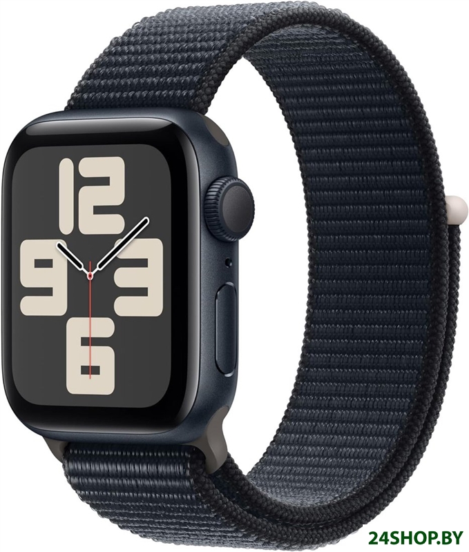 Умные часы Apple Watch SE 2 40 мм (алюминиевый корпус, полуночный/полуночный, нейлоновый ремешок) Умные часы Apple Watch SE 2 40 мм (алюминиевый корпус, полуночный/полуночный, нейлоновый ремешок)