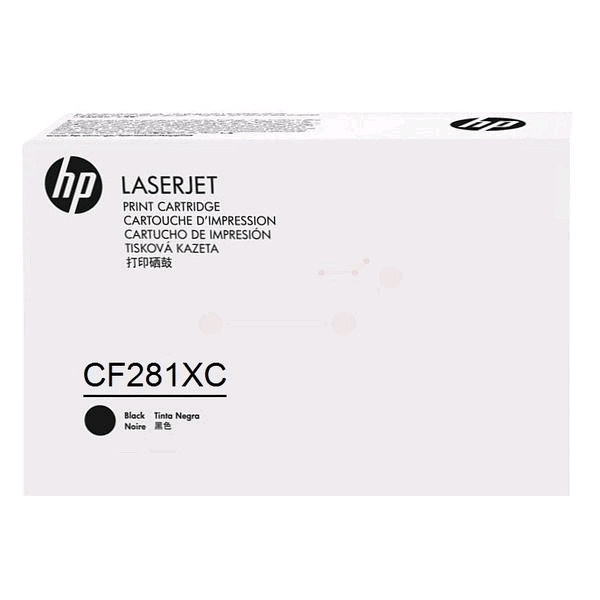 Картридж лазерный HP 81X CF281XC (черный) Картридж лазерный HP 81X CF281XC (черный)