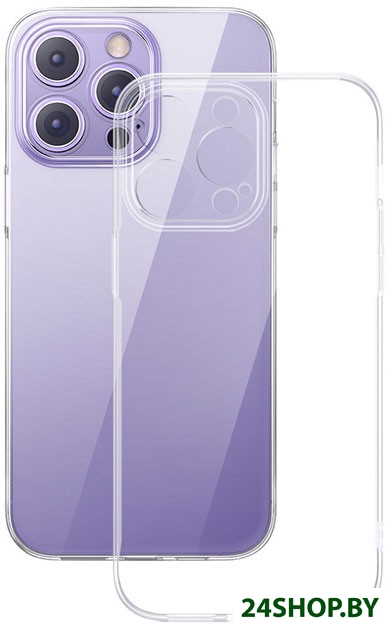 Чехол для телефона Baseus Simple Series 2 Protective Case iPhone 14 Pro Max (прозрачный) Чехол для телефона Baseus Simple Series 2 Protective Case iPhone 14 Pro Max (прозрачный)