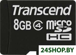 Карта памяти Transcend microSDHC (Class 4) 8GB (TS8GUSDC4) Карта памяти Transcend microSDHC (Class 4) 8GB (TS8GUSDC4)