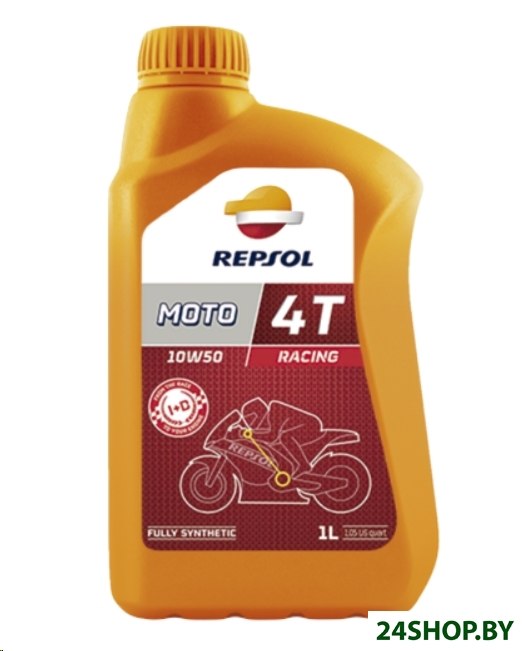 Моторное масло Repsol Moto Racing 4T 10W-50 1л Моторное масло Repsol Moto Racing 4T 10W-50 1л