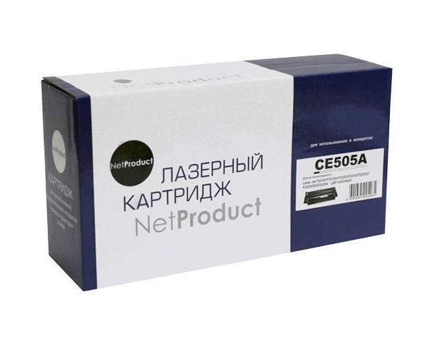 Картридж для принтера NetProduct N-CE505A Картридж для принтера NetProduct N-CE505A