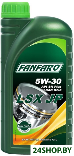 Моторное масло Fanfaro LSX JP 5W-30 1л Моторное масло Fanfaro LSX JP 5W-30 1л