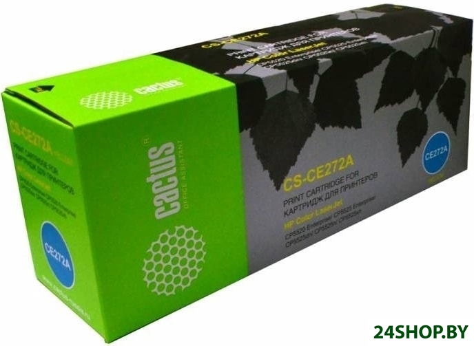 Картридж CACTUS CS-CE272AV (аналог HP 650A (CE270A)) Картридж CACTUS CS-CE272AV (аналог HP 650A (CE270A))